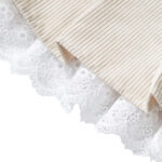 Apricot High-Waist Pleated Mini Skirt - Image 3