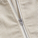 Asymmetrical Zipper Wide-Strap Corset Top - Image 3