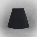 Black A-Line Mini Skirt - Image 2