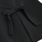 Black A-Line Mini Skirt - Image 3